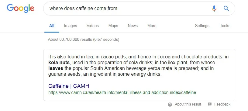 Google search