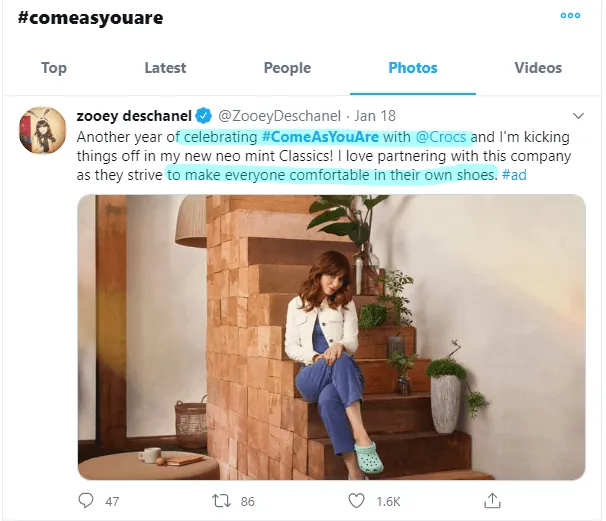 Hashtags