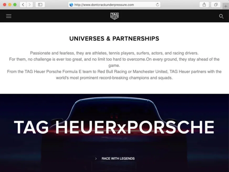 Tag heuerxporsche